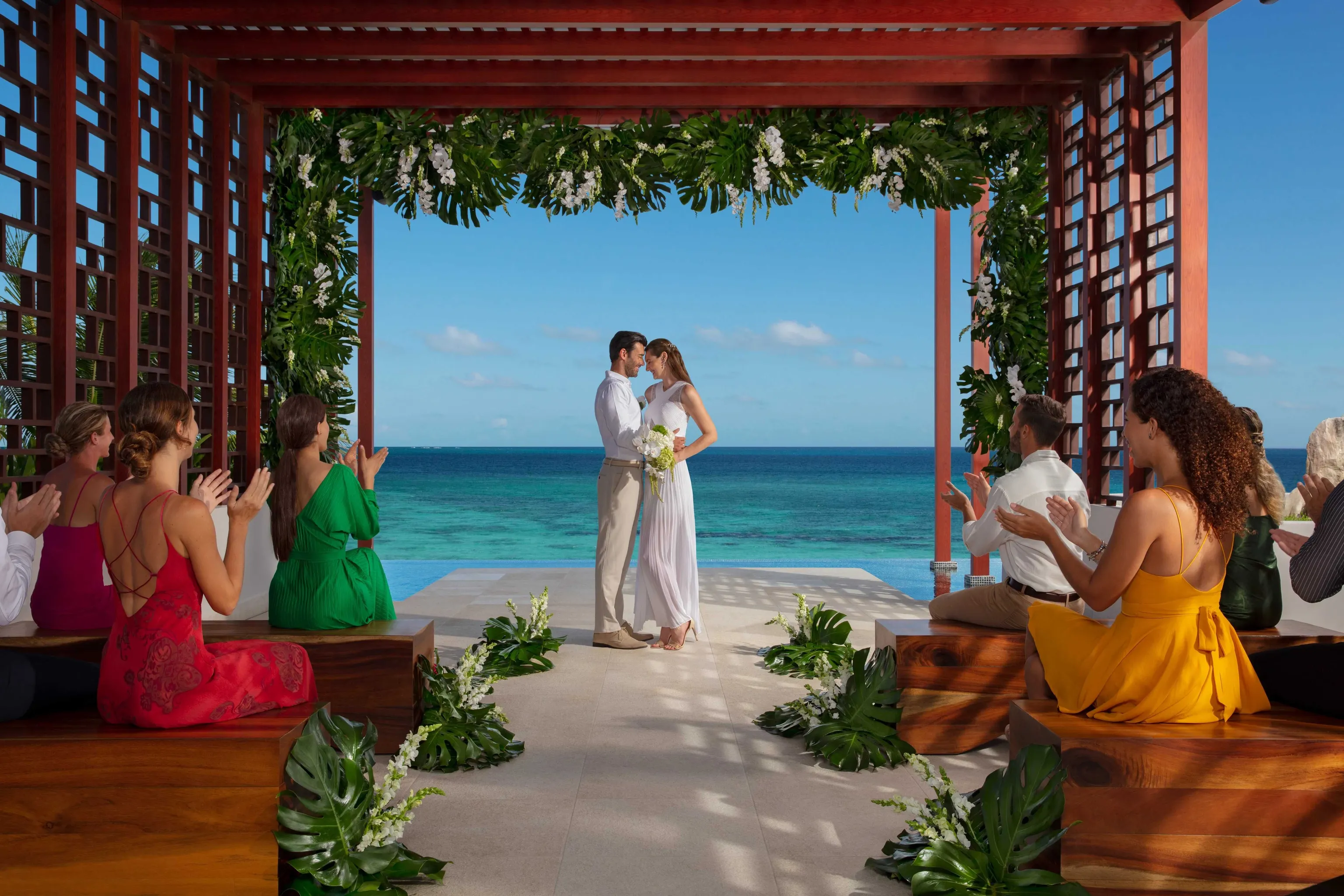 Wedding at Dreams Resorts & Spas