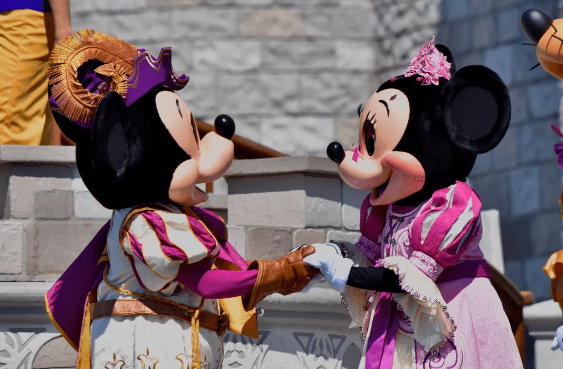 Romantic spots in Disney